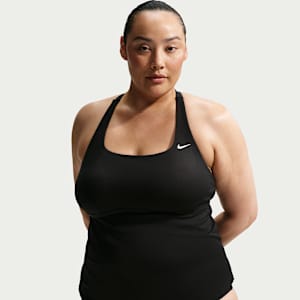 【Yu】ナゴンスタンスsquare-hem tanktop スイムウェア Nike Swim Effortless Essential Women's Square Neck Tankini (Plus